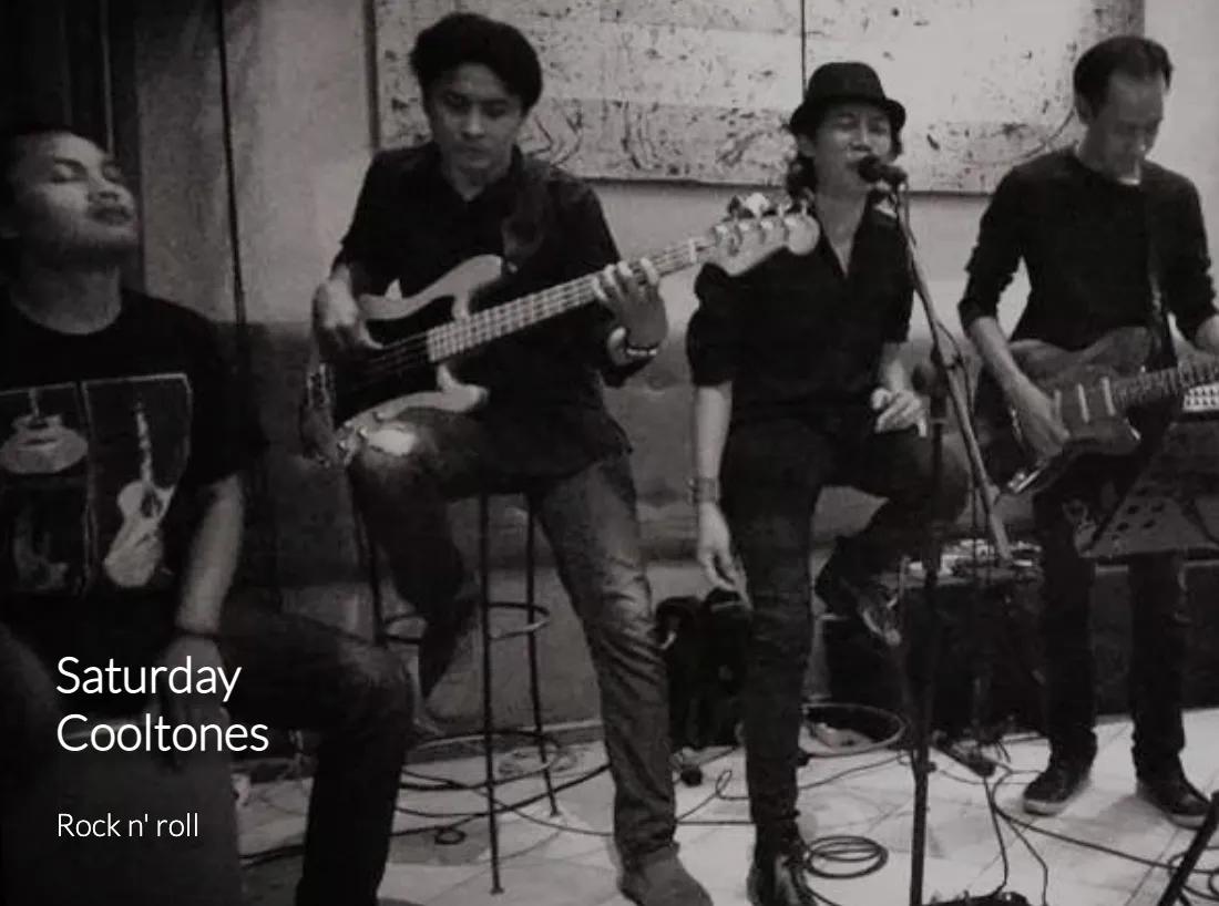 Event at Laughing Buddha Bar every Saturday 2024: Cooltones - Rock n' roll