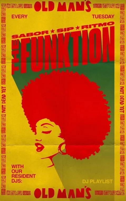 Event at Old Man's every Tuesday 2024: The Funktion
