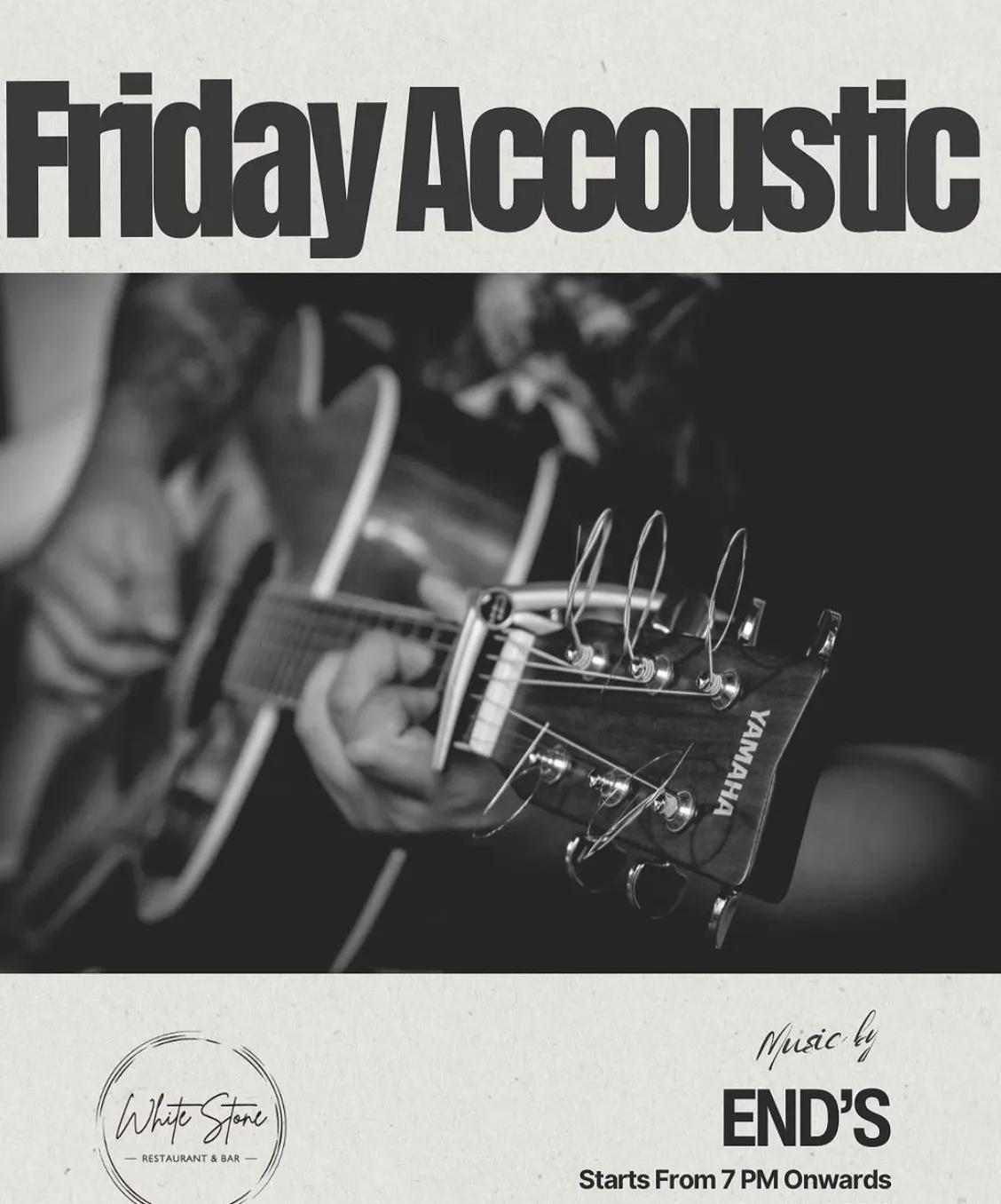 Event at White Stone every Friday 2024: Friday Acoustic