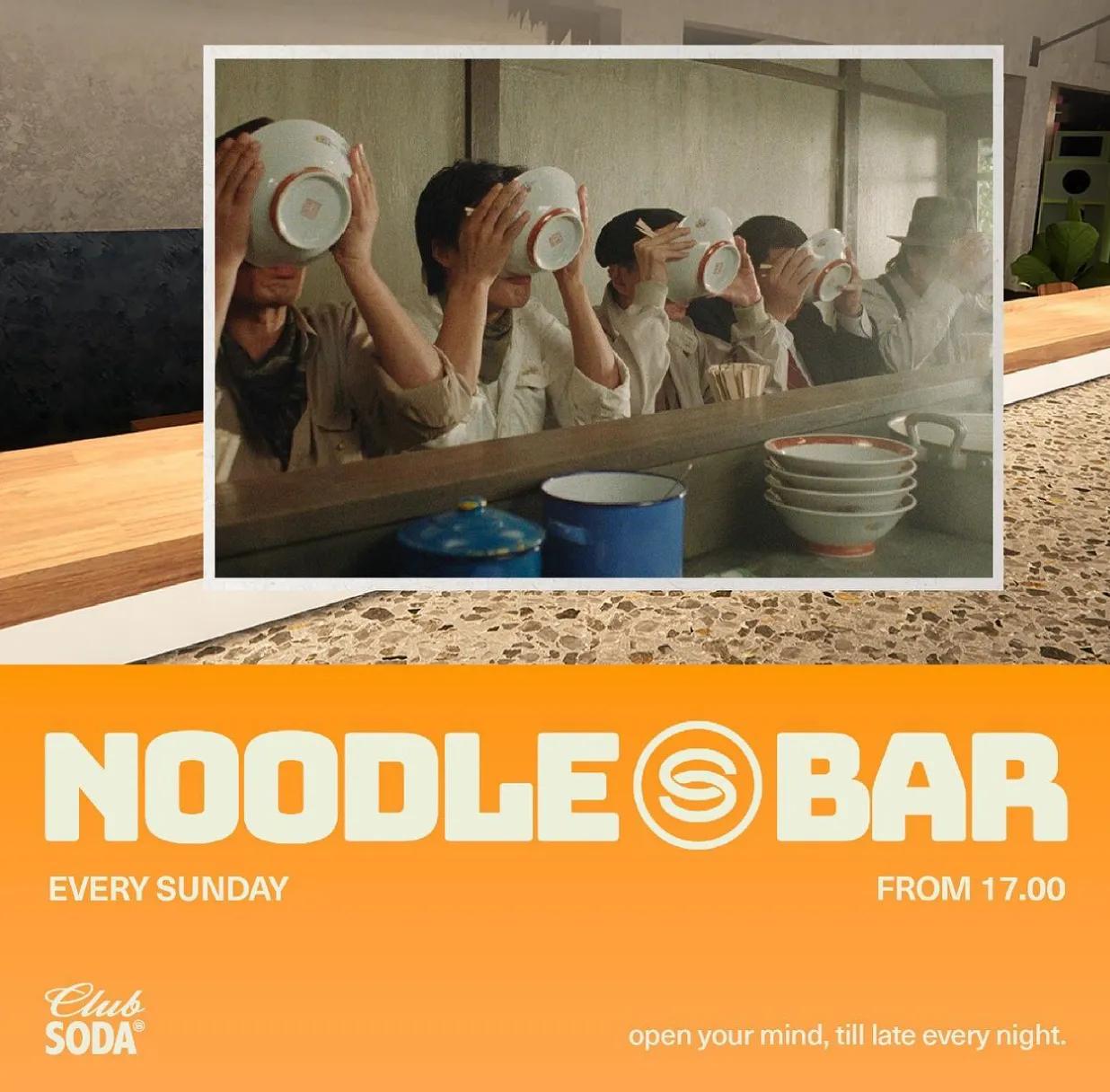 Event at Club Soda every Sunday 2024: Noodle Bar