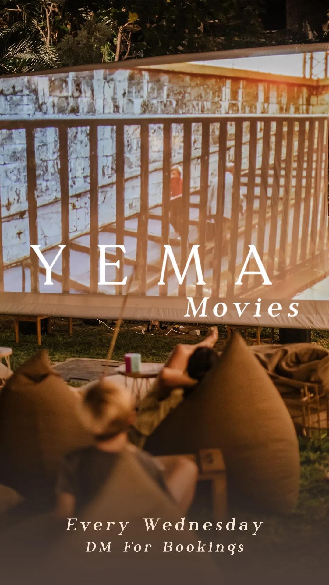 Event at Yema Kitchen every Wednesday 2024: Yema Movies