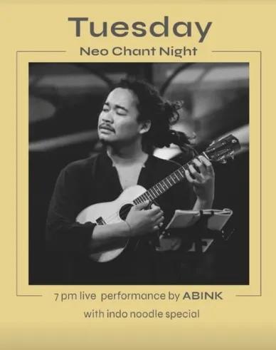 Event at Ulu Garden every Tuesday 2024: Neo Chant Night