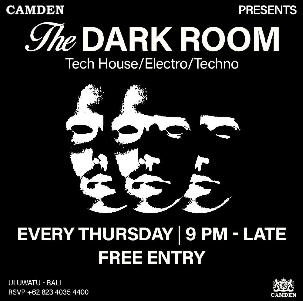 Event at Camden Uluwatu every Thursday 2024: The Dark Room