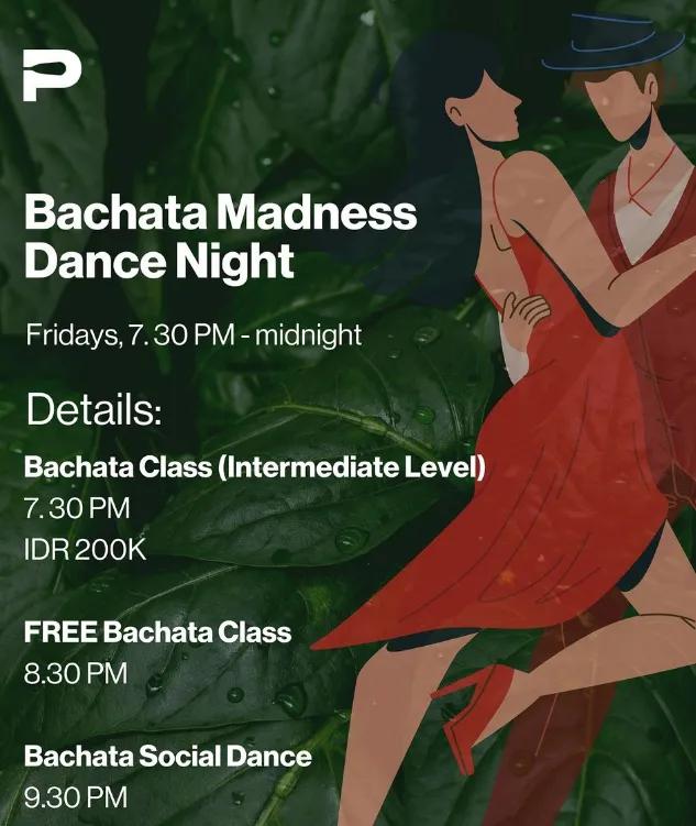 Event at Paddle every Friday 2024: Bachata Madness Dance Night
