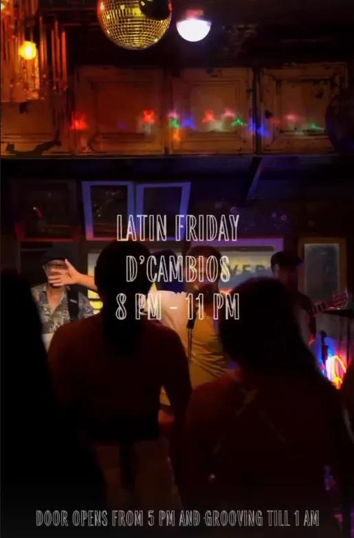 Event at No Más Bar every Friday 2024: Latin Friday