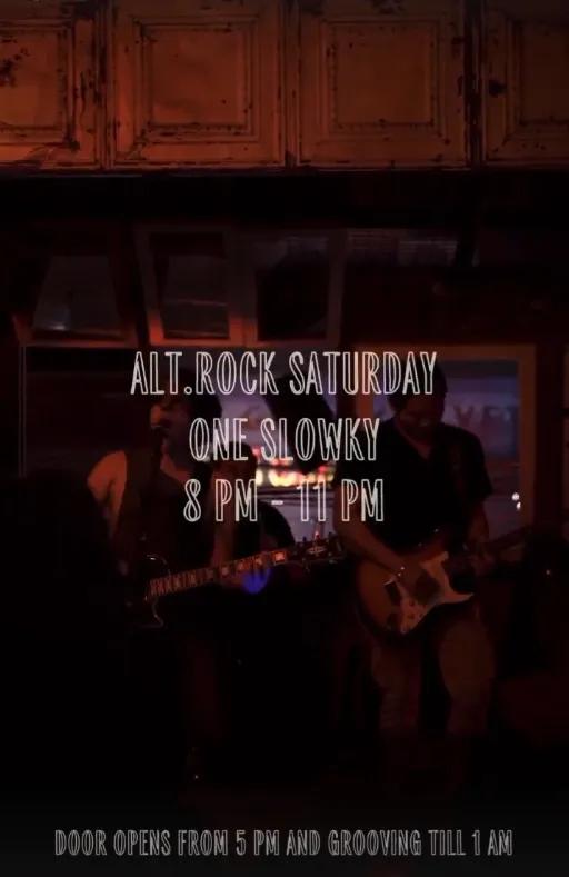 Event at No Más Bar every Saturday 2024: Alt.Rock Saturday