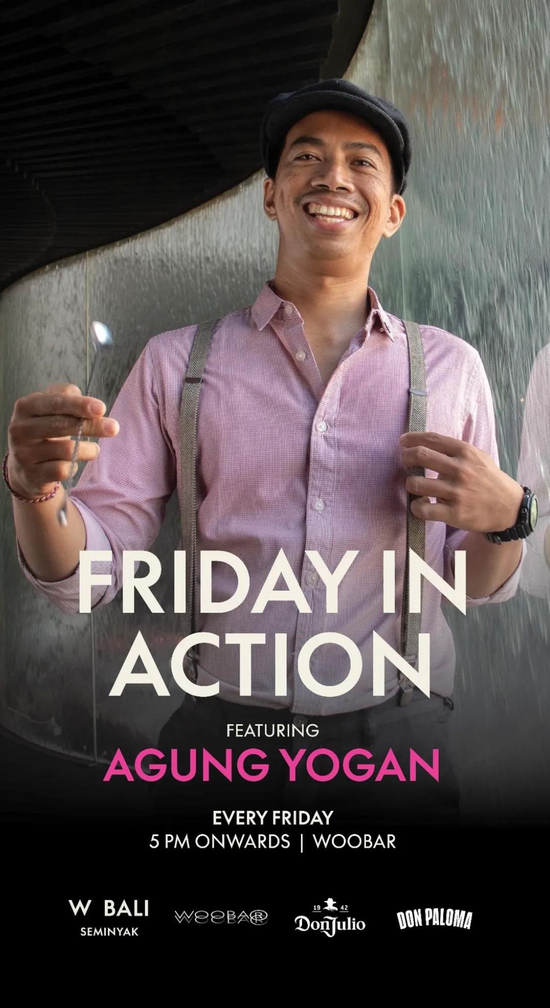 Event at Woobar every Friday 2024: Friday In Action