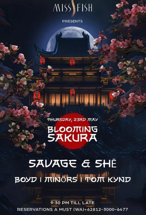 Event at Miss Fish on May 23 2024: Blooming Sakura