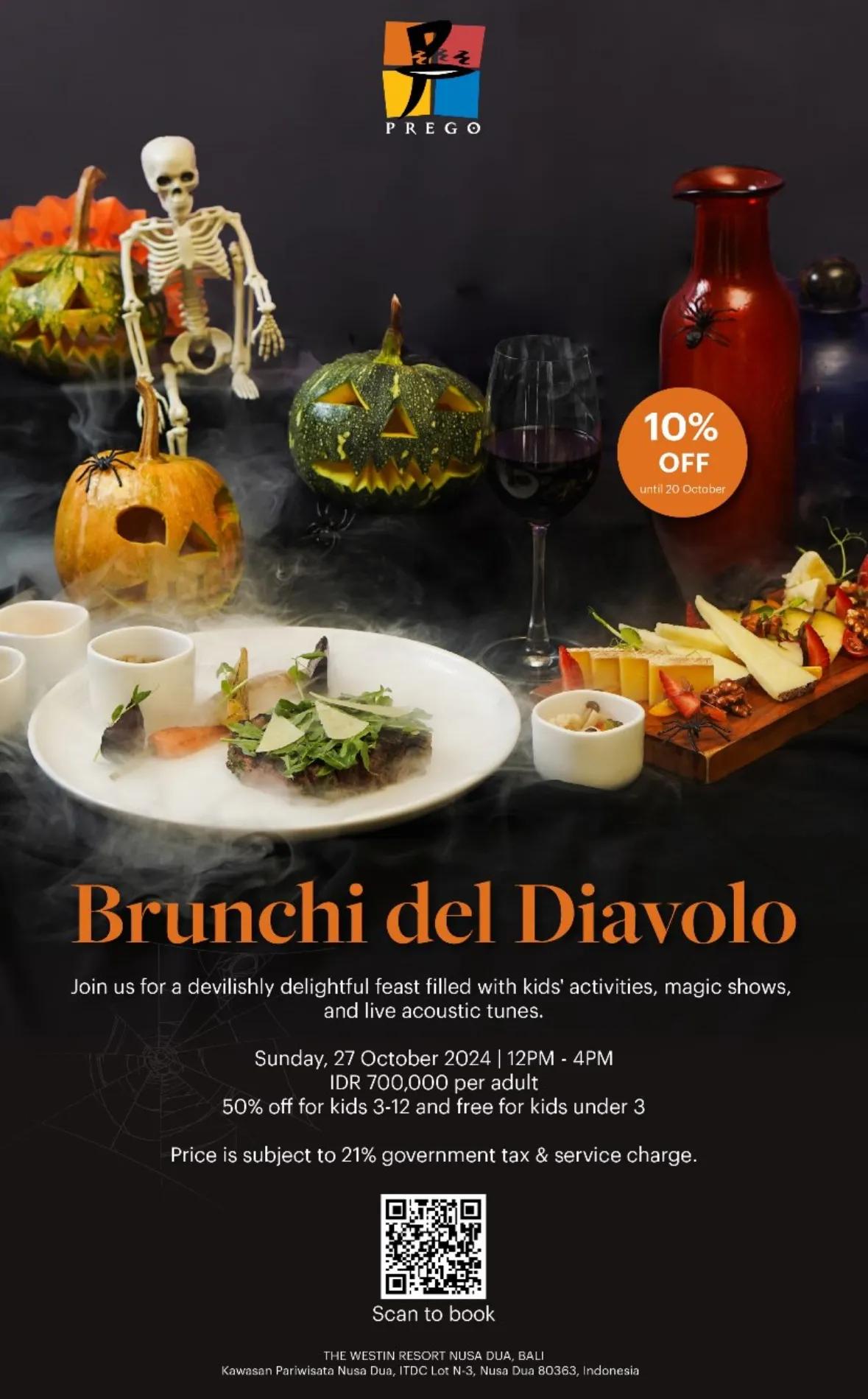 Event at The Westin on October 27 2024: Brunchi del Diavolo