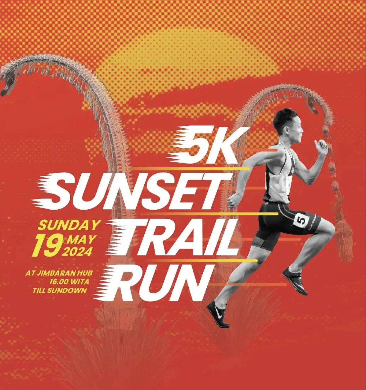Event at Jimbaran Hub on May 19 2024: 5k Sunset Trail Run