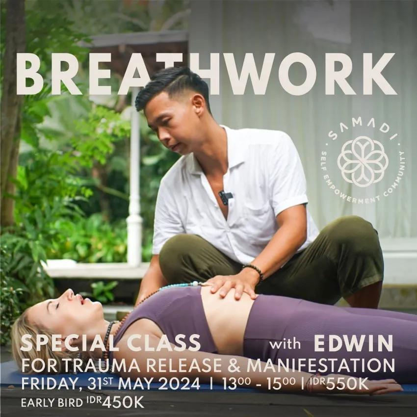 Event at Samadi Yoga on May 31 2024: Breathwork For Trauma Release & Manifestation