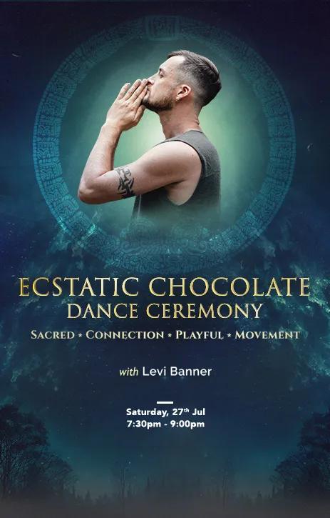 Event at The Yoga Barn on July 27 2024: Ecstatic Chocolate Dance Ceremony