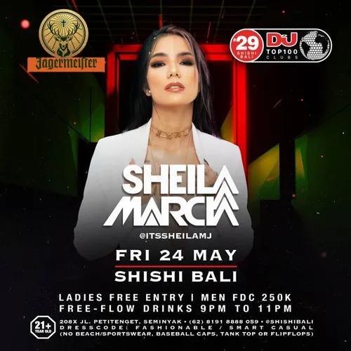 Event at ShiShi on May 24 2024: Sheila Marcia