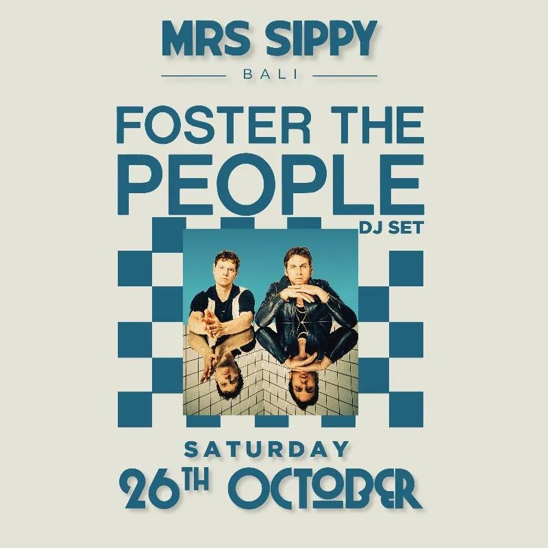 Event at Mrs Sippy on October 26 2024: Foster The People