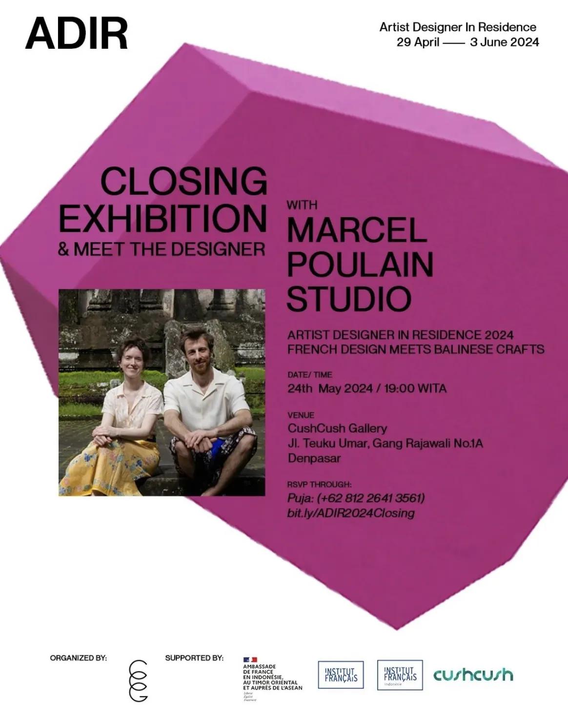 Event at CushCush Gallery on May 24 2024: Closing Exhibition
