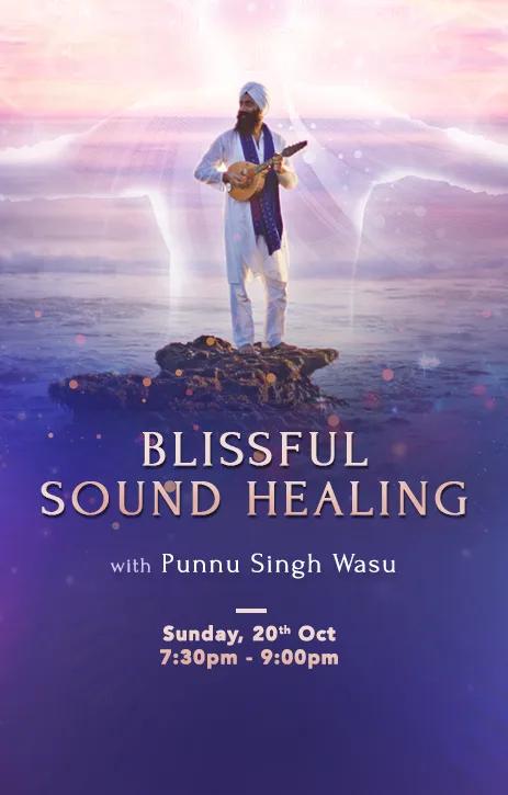 Event at The Yoga Barn on October 20 2024: Blissful Sound Healing