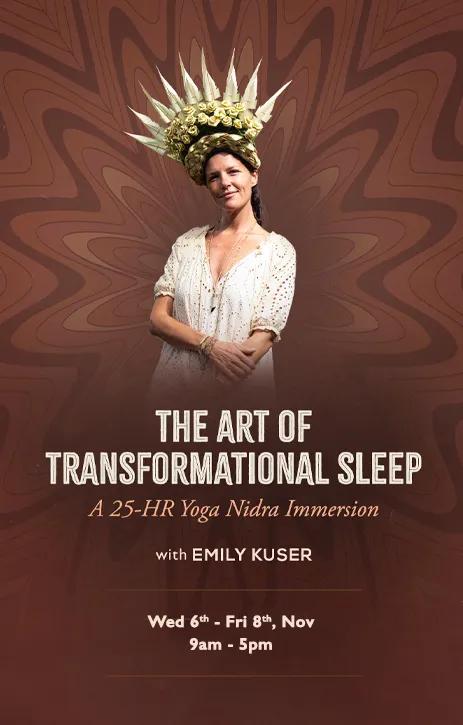 Event at The Yoga Barn on November 6 2024: The Art of Transformational Sleep: A 25-HR Yoga Nidra Immersion