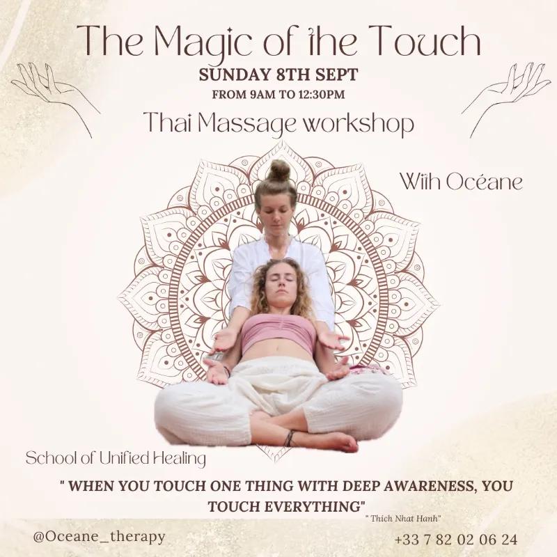 Event at School Of Unified Healing on September 8 2024: The Magic of the Touch