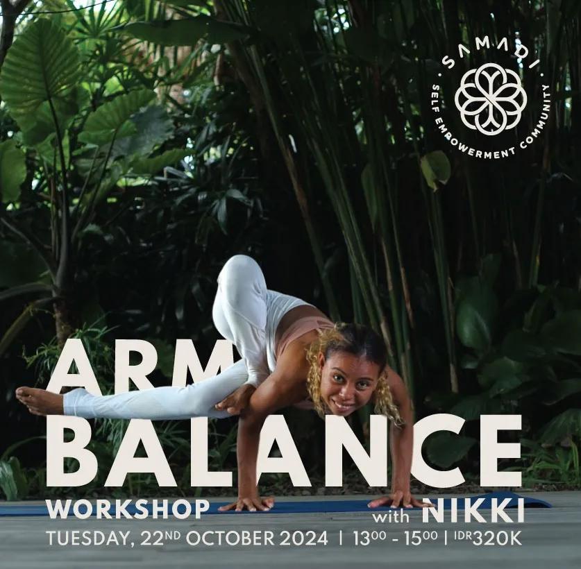 Event at Samadi Yoga on October 22 2024: Arm Balance