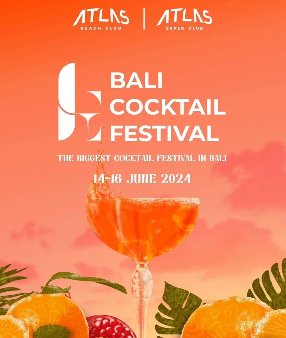 Event at Atlas Beach Club everyday in 2024: Bali Cocktail Festival