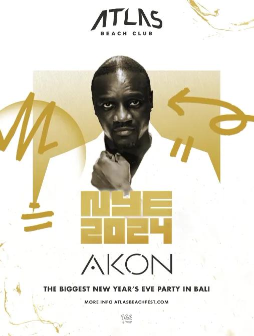 Event at Atlas Beach Club on December 31 2024: Nye 2024 Akon