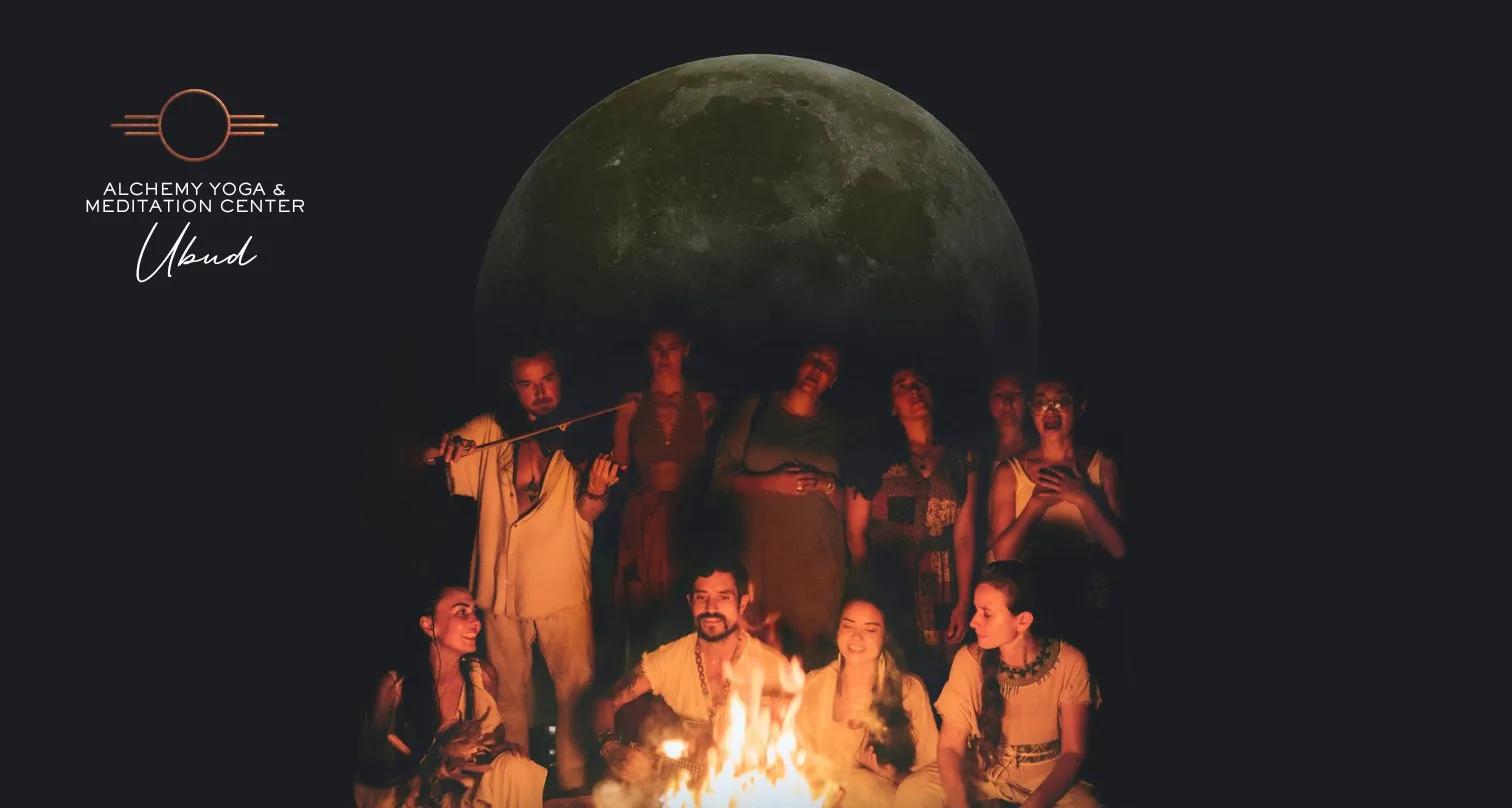 Event at Alchemy Yoga and Meditation Center on October 19 2024: Mamma Quilla - Full Moon Cacao & Sacred Fire Ceremony