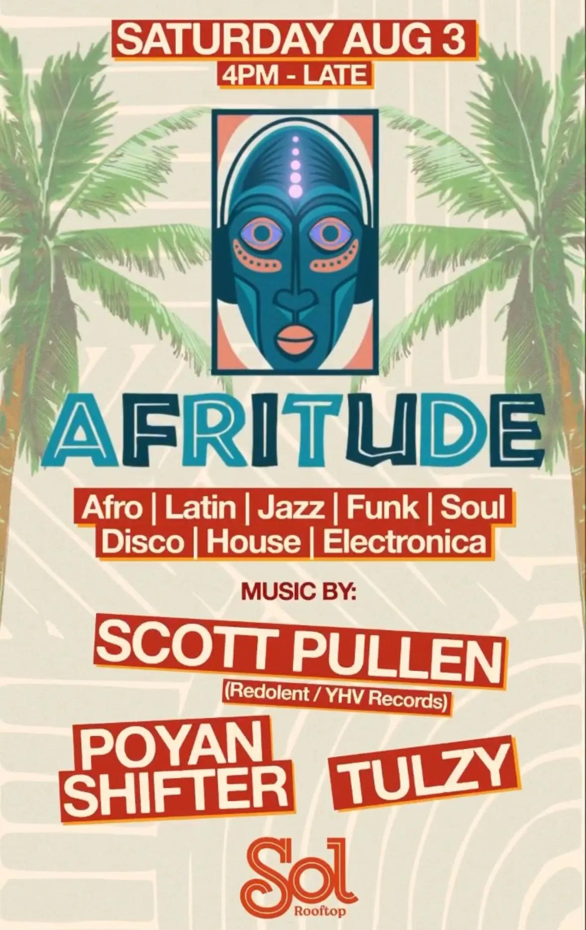 Event at Sol Rooftop on August 3 2024: Afritude
