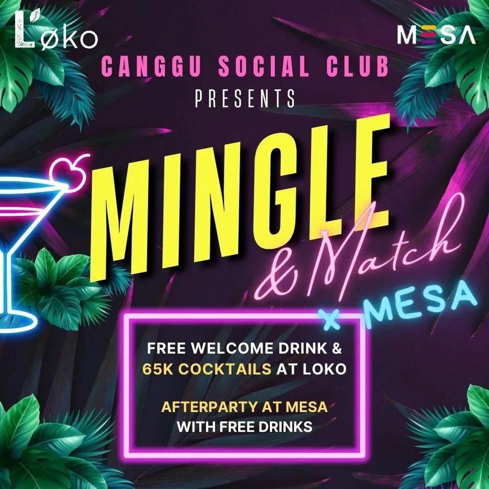 Event at Loko Café every Saturday 2024: Mingle & Match