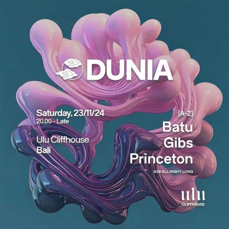 Event at Ulu Cliffhouse on November 23 2024: Dunia - Ocean Deck