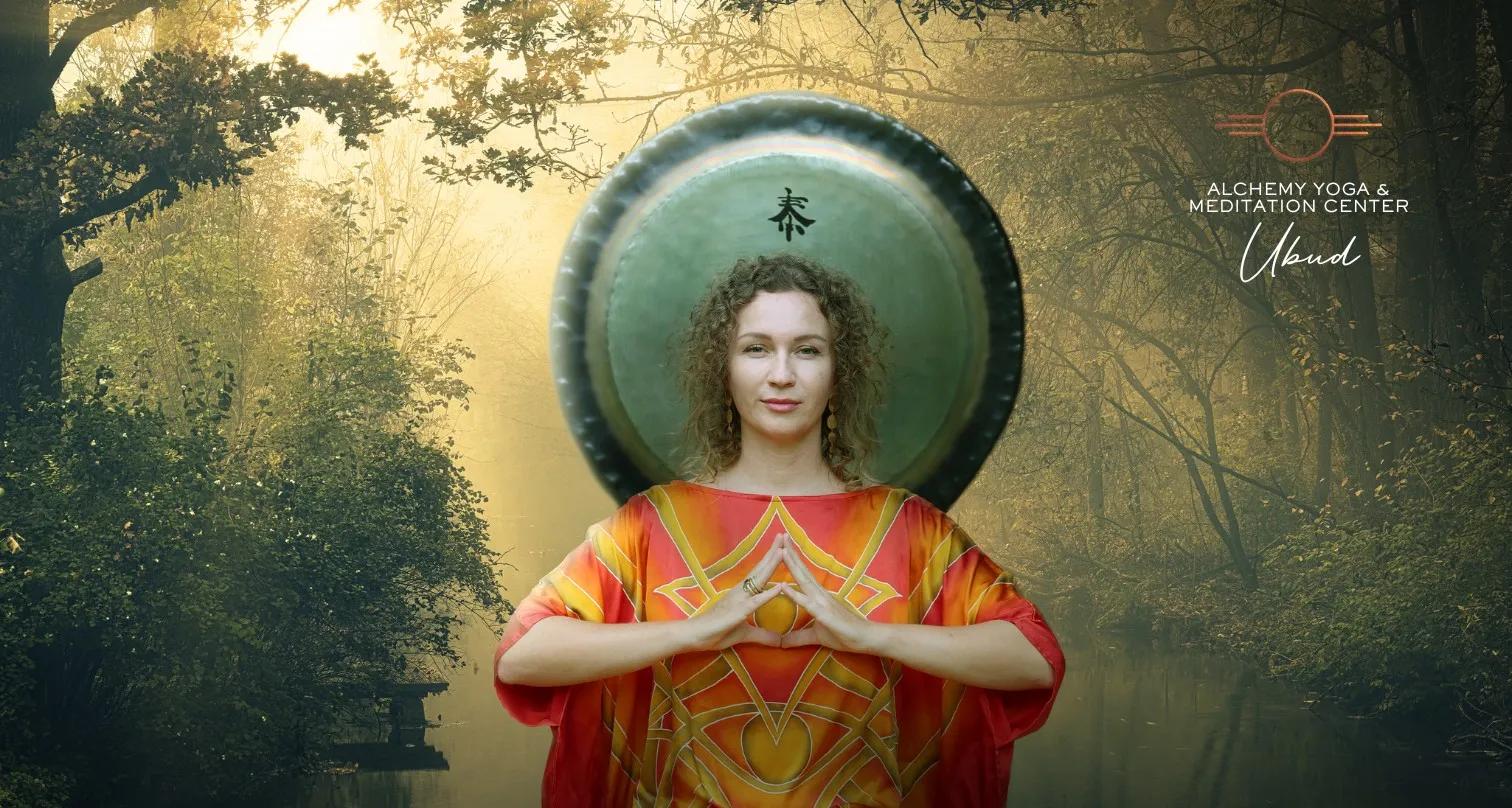 Event at Alchemy Yoga and Meditation Center on October 21 2024: Mystic Gong Sound Healing