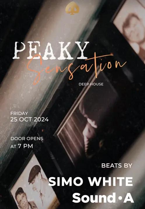 Event at The Shady Pig on October 25 2024: Peaky Sensation