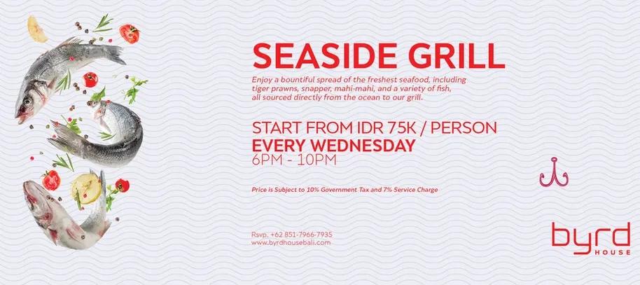Event at Byrd House every Wednesday 2024: Seaside Grill