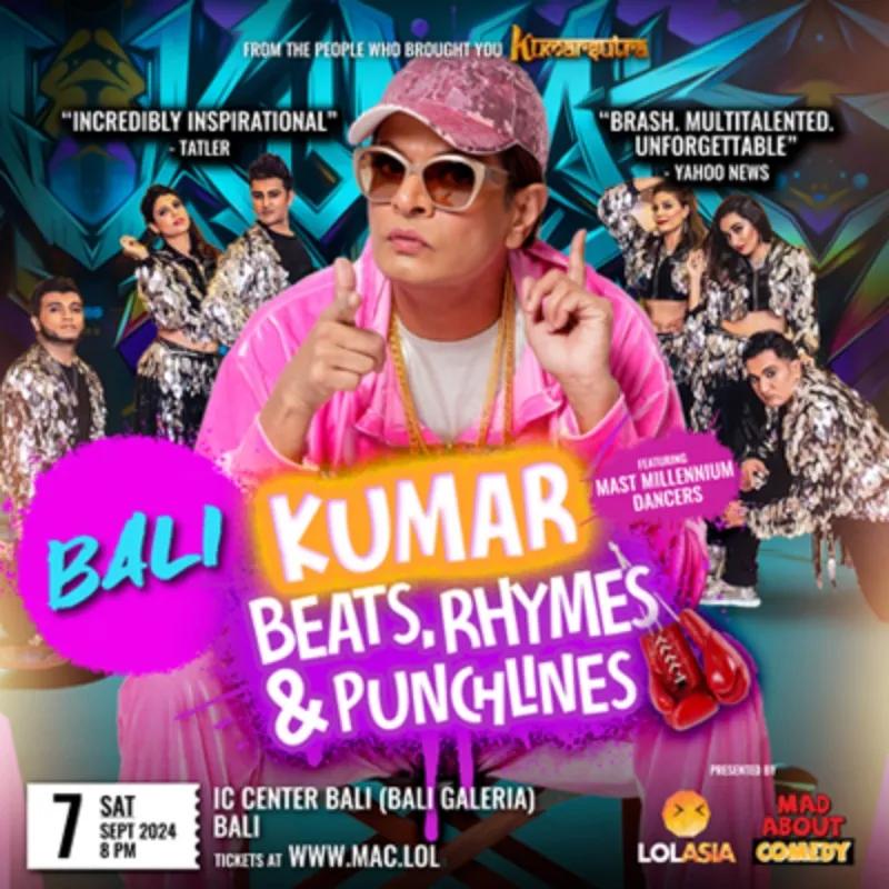 Event at International Conference Center on September 7 2024: Kumar: Beats, Rhymes and Punchlines Bali