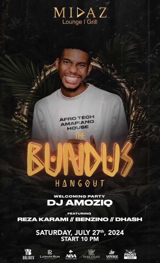 Event at Midaz on July 27 2024: The Bundus Hangout