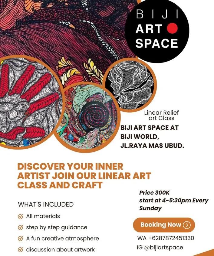 Event at Biji World every Sunday 2024: Discover Your Inner Artist