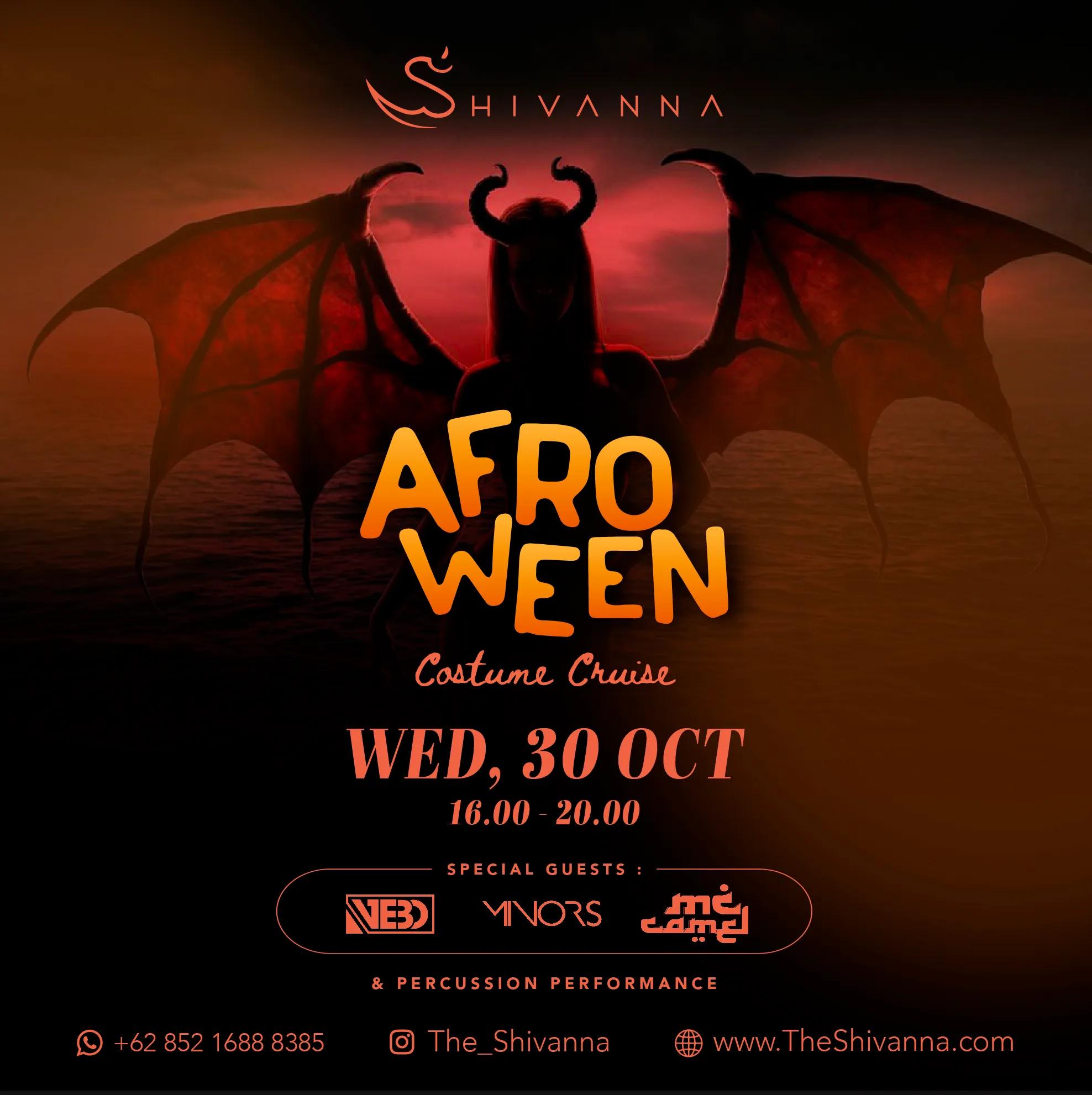 Event at The Shivanna on October 30 2024: Afro Ween