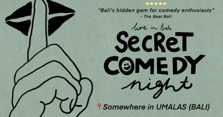 Event at Secret Location on September 12 2024: Secret Comedy Night