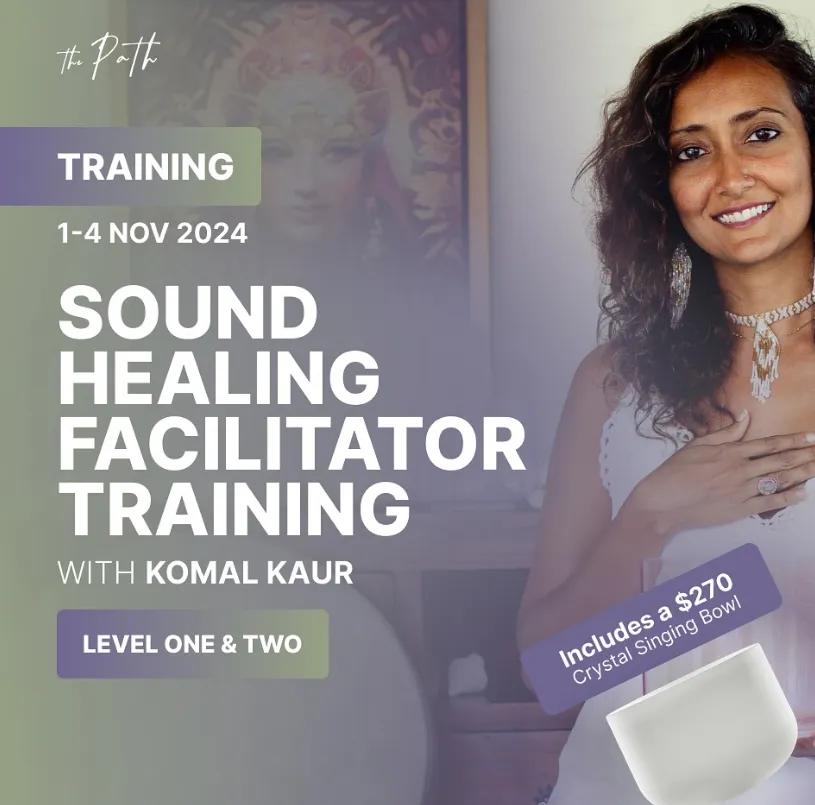 Event at The Path everyday in 2024: Sound Healing Facilitator Training