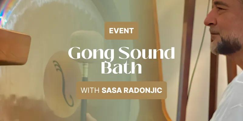 Event at The Path on November 8 2024: Gong Sound Bath