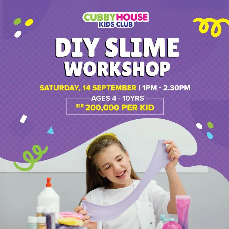 Event at Finns Recreation Club on September 14 2024: Diy Slime Workshop