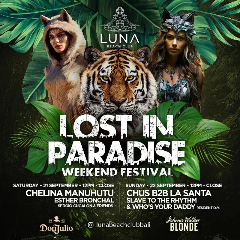 Event at Luna Beach Club on September 21 2024: Lost In Paradise