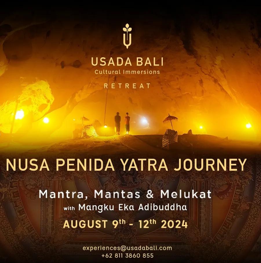 Event at Usada everyday in 2024: Nusa Penida Yatra Journey