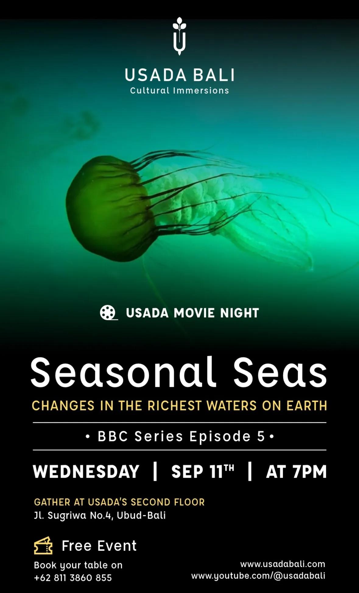 Event at Usada on September 11 2024: Seasonal Seas