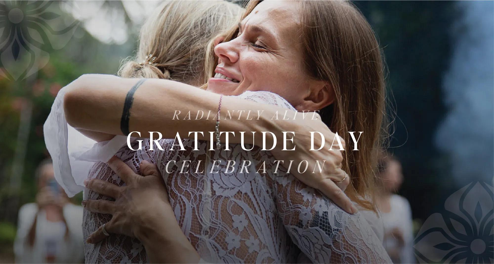 Event at Radiantly Alive on September 21 2024: Gratitude Day Celebration