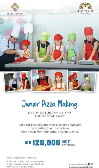 Event at The Trans every Saturday 2024: Junior Pizza Making