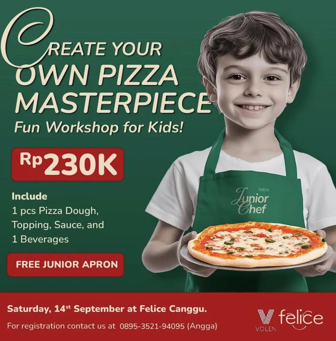 Event at Felice on September 14 2024: Create Your Own Pizza Masterpiece