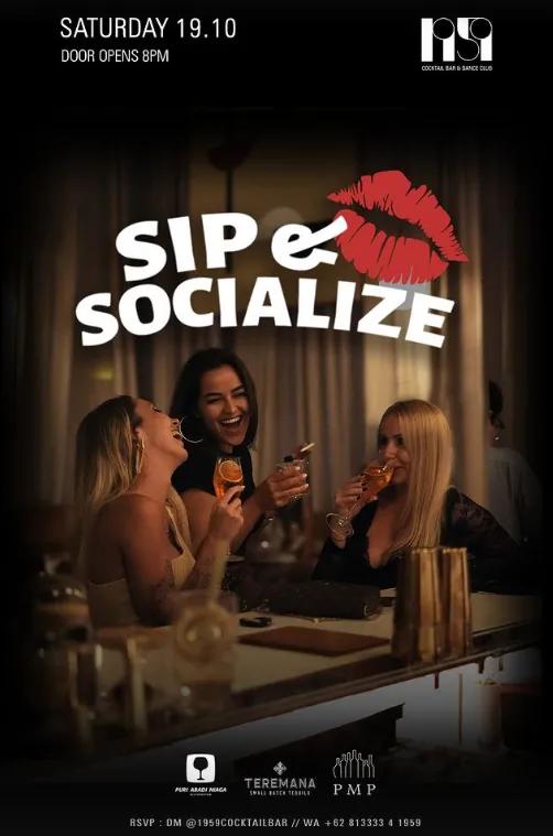 Event at 1959 Cocktail on October 19 2024: Sip & Socialize