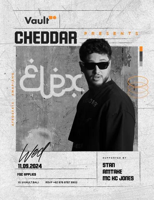 Event at Vault on September 11 2024: Cheddar