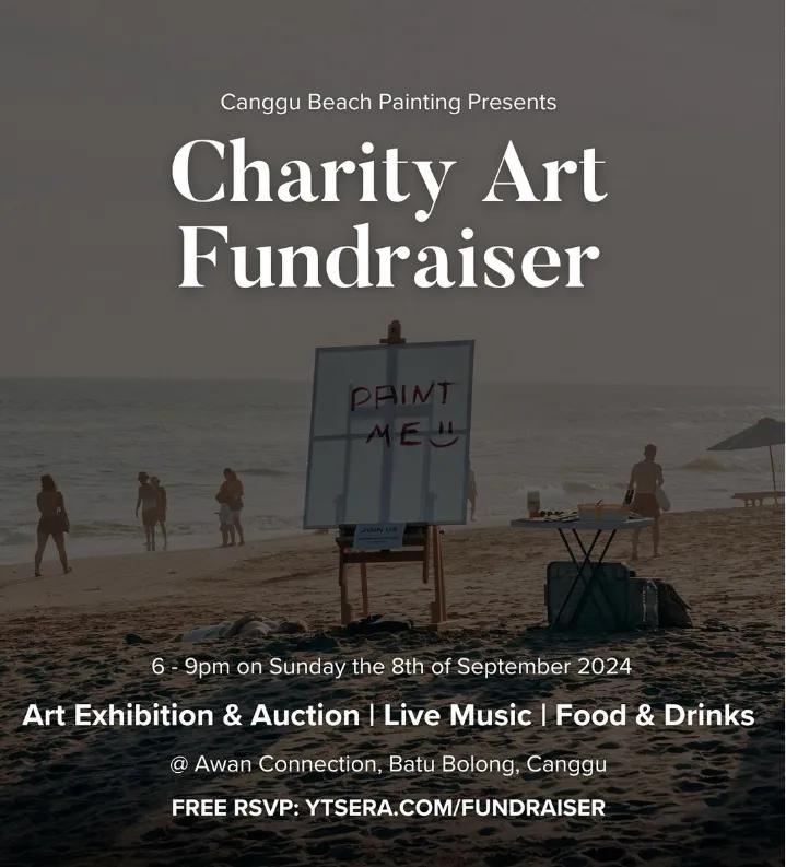 Event at Awan Connection on September 8 2024: Charity Art Fundraiser