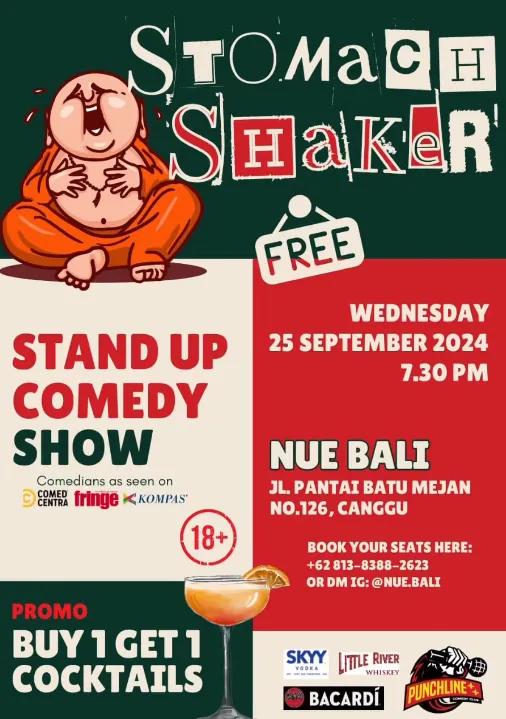 Event at Nue on September 25 2024: Stomach Shaker